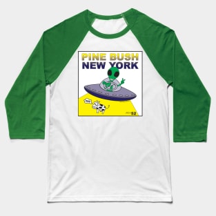 MOO Pine Bush NY Aliens Baseball T-Shirt